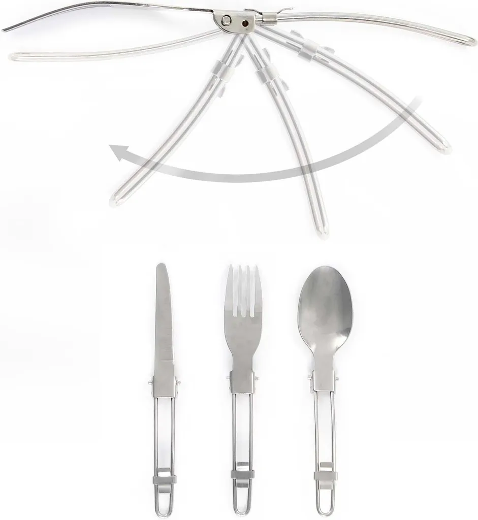 Matériel cuisine plein air pour randonnée avec réchaud et casserole - 7