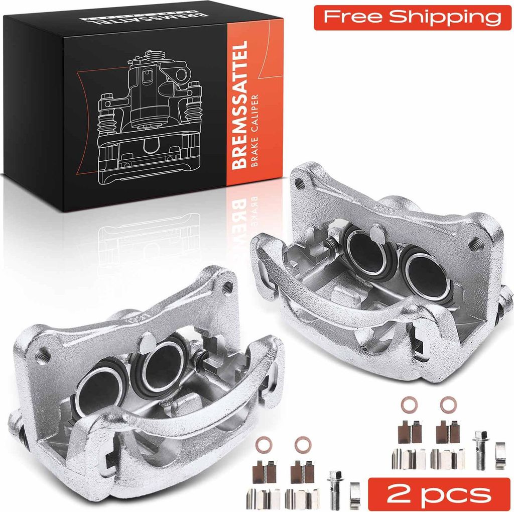 Frankberg 2x Bremssattel Vorne Links Rechts für Mitsubishi Pajero II V3 W Pajero III V6W