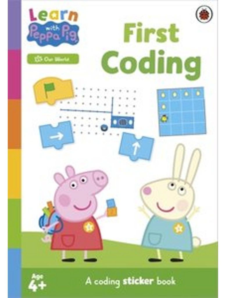 Learn with Peppa: First Coding sticker activity book