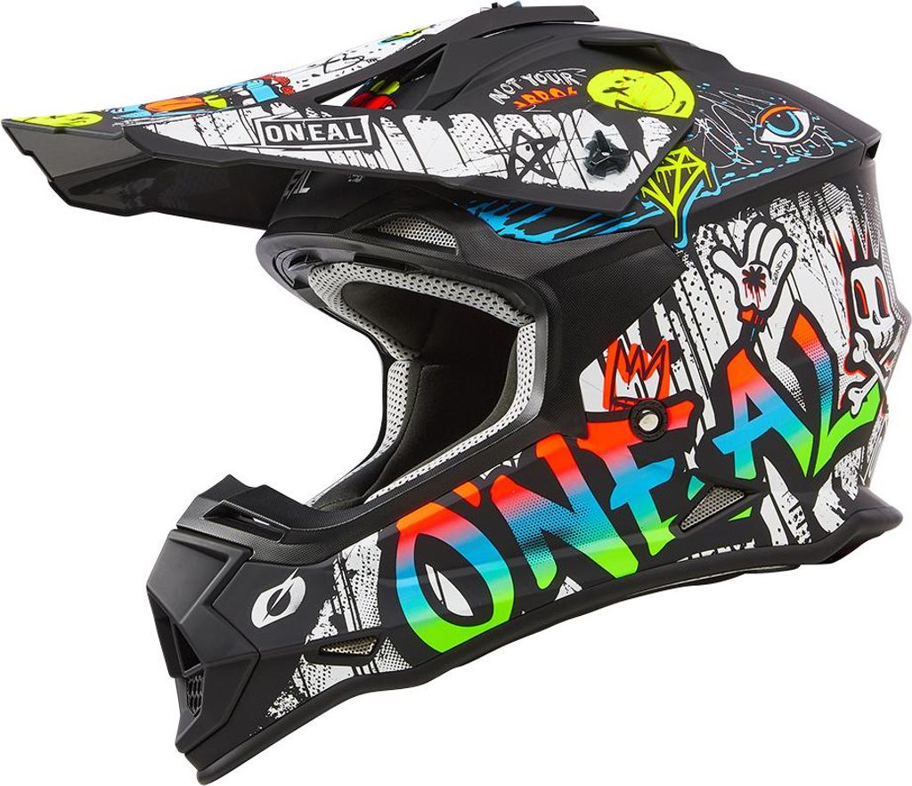 O´Neal 3SRS RANCID nero/bianco XL (54/55 cm) Immagine del prodotto 