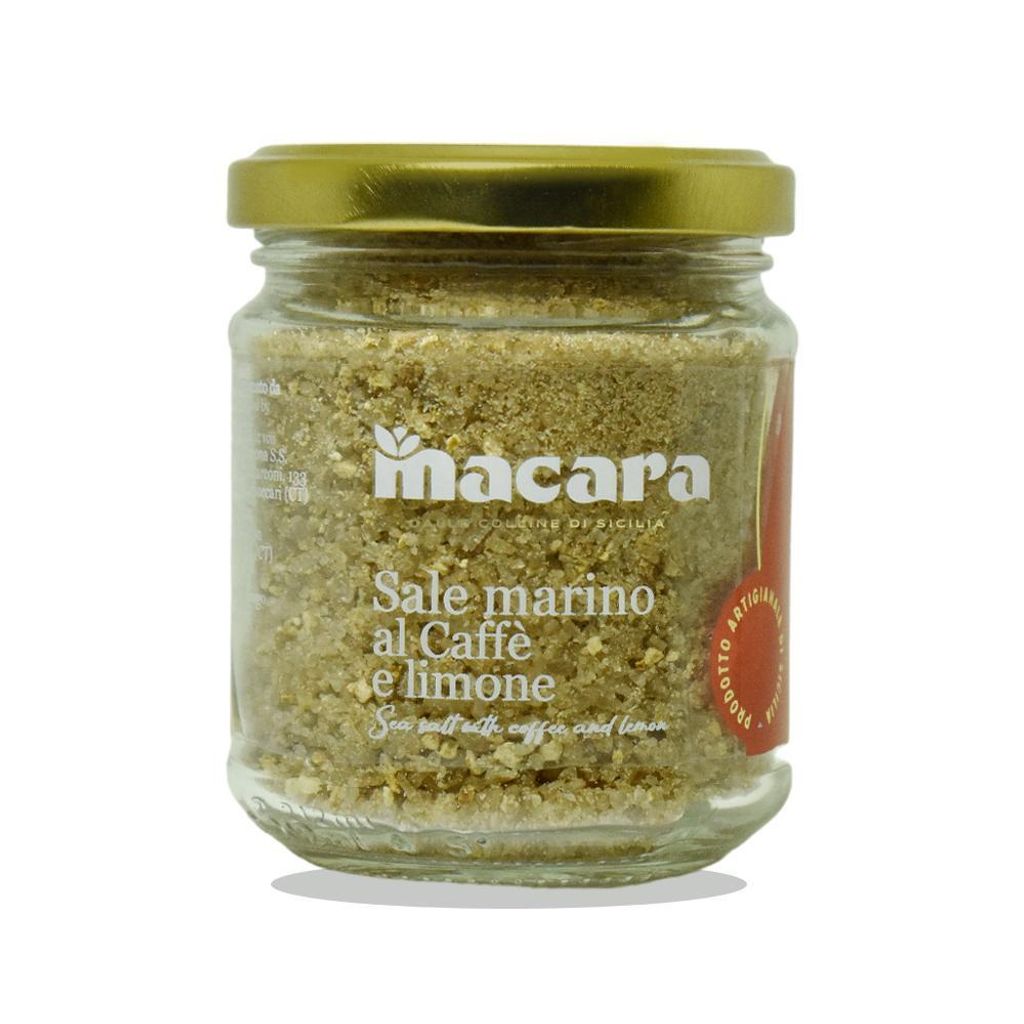 Sizilianisches Meersalz mit Kaffee und Zitrone, 300 g