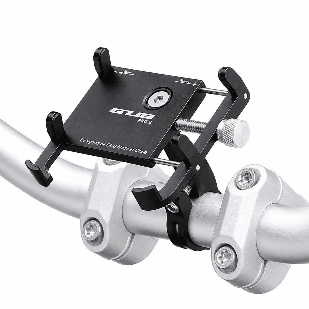 GUB Pro2 Fahrrad Handyhalterung aus Aluminium für Motorrad, Produktbild 