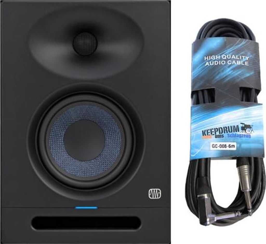 Presonus Eris Studio 5 Monitor-Box mit Klinkenkabel