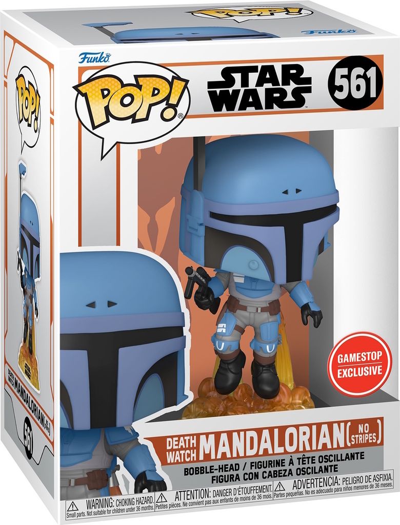 Star Wars - Death Watch Mandalorian (No Stripes) 561 Exclusive - Funko Pop! - Vinyl Figur