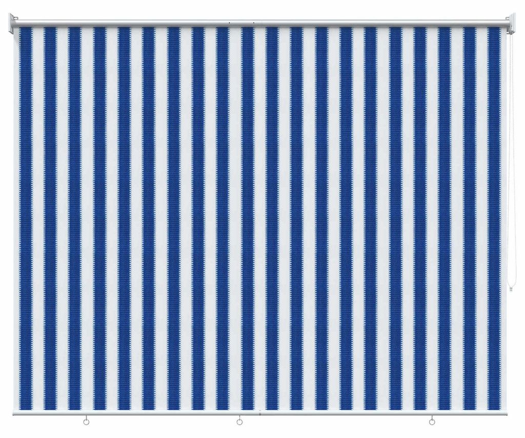 Tenda da esterno vidaXL, protezione UV al 90%, a righe blu Immagine del prodotto 