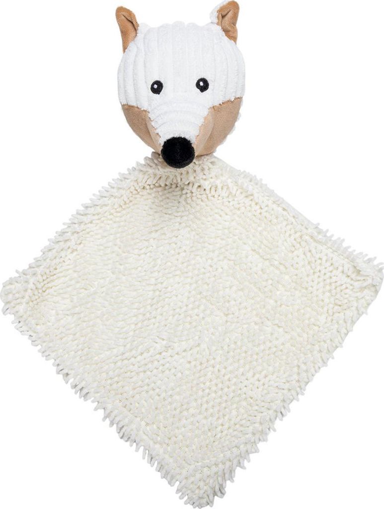 Beeztees Hundespielzeug Eco Kuscheltuch Vilo beige