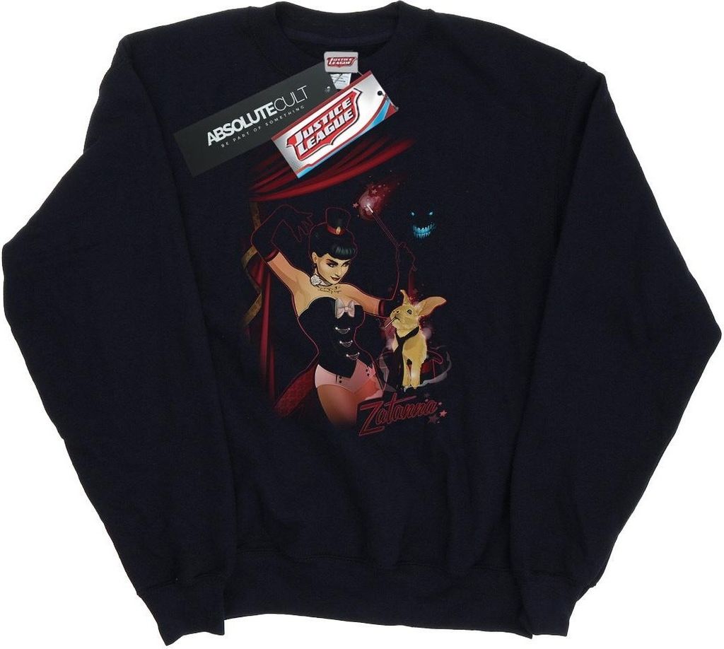 DC Comics - Sweatshirt für Damen BI7042 (M) (Schwarz)