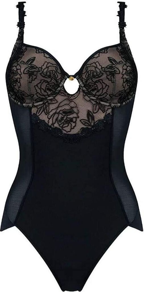 Triumph Wild Rose Florale BSW Body mit Bügel, Farbe: Schwarz (Black), Größe: 75C