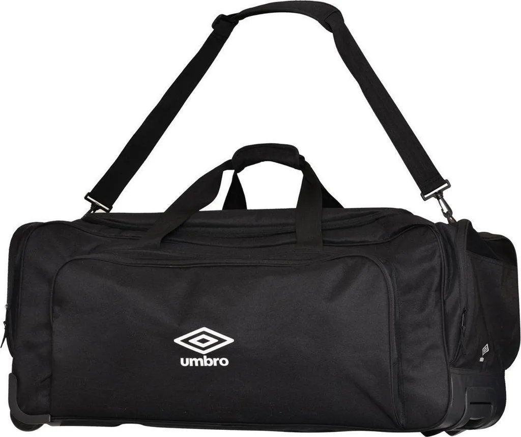 Sac de voyage à roulettes Umbro Megadeck II UO226 XL Noir robuste