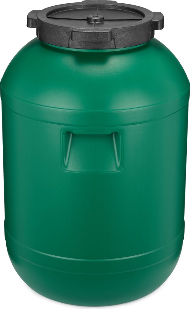 Garronda Weithalsfass 65 Liter Futtertonne mit Deckel ohne Dichtung– BPA-freier HDPE Futterbehälter für Wasser, Lagerung, Tierfutter, Sauerkrau...