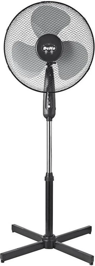 Ventilateur sur pied Stratos B419 noir pour rafraîchir une grande pièce