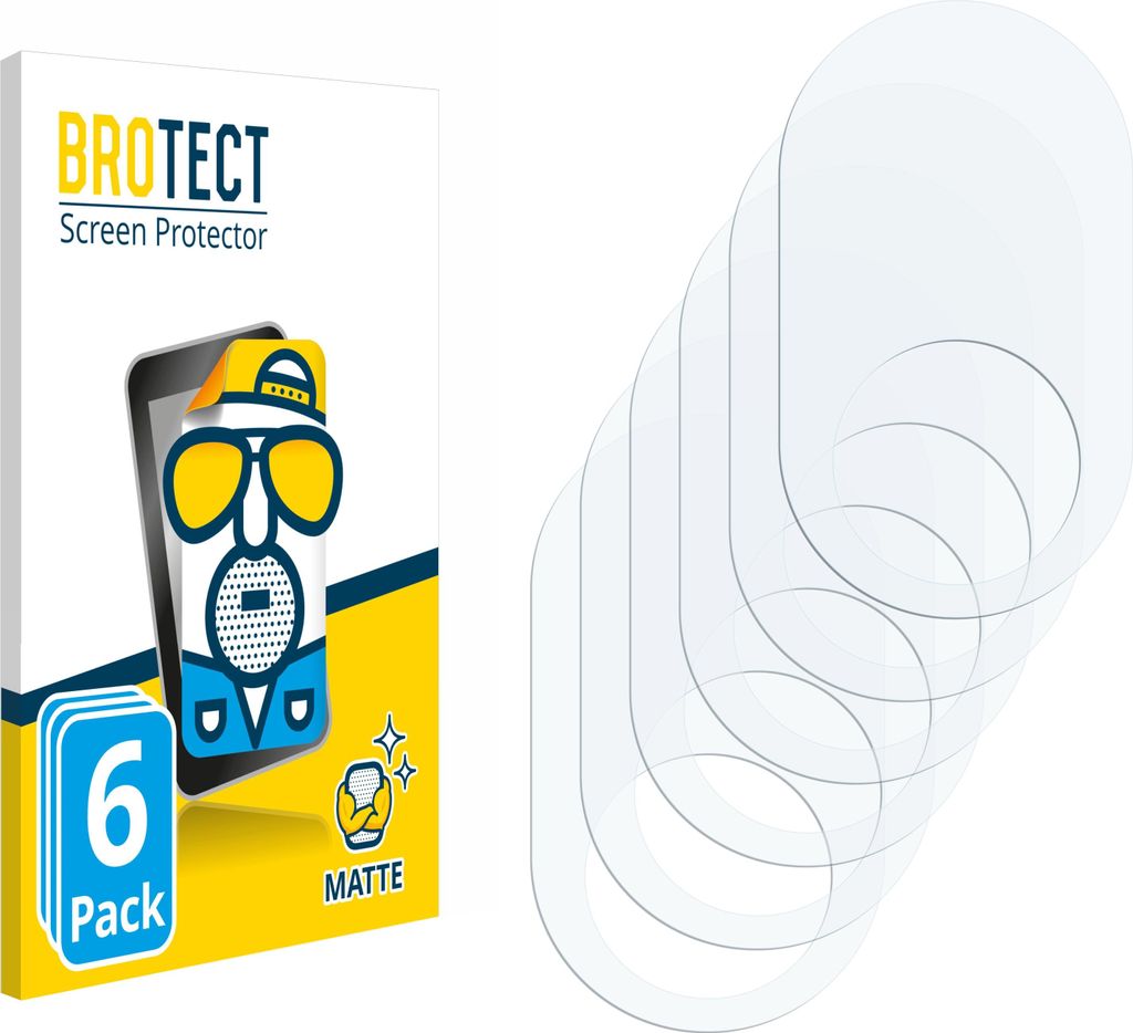 6x BROTECT Schutzfolie für Klamer Sous Vide Stick Displayschutz Displayschutzfolie Folie Matt Entspiegelungsfolie