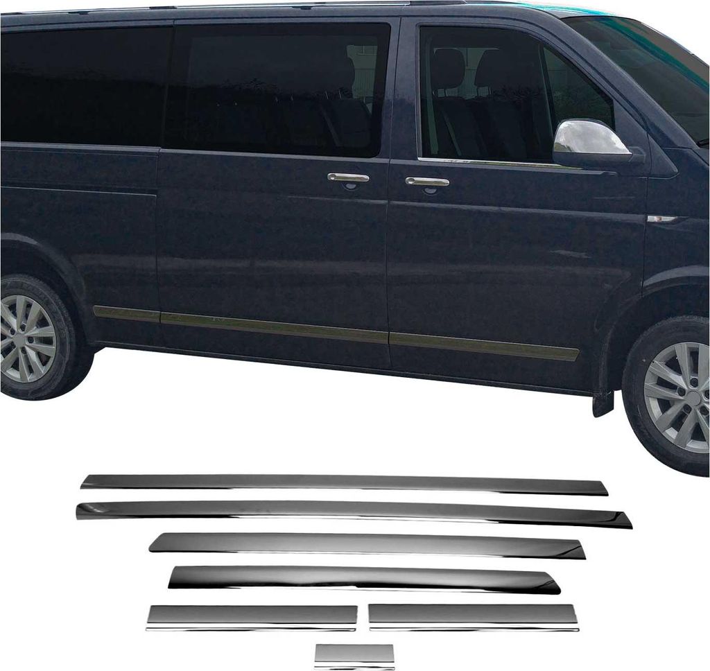 Seitentürleiste für VW T6 T6.1 alle 2015-2024 Produktbild 