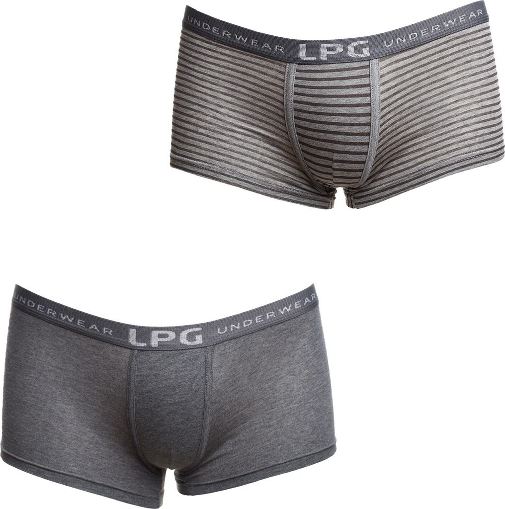 Le Petit Garçon 2er-Pack Boxershorts aus atmungsaktivem Stoff mit anatomischer Vorderseite LP1017 für Jungen