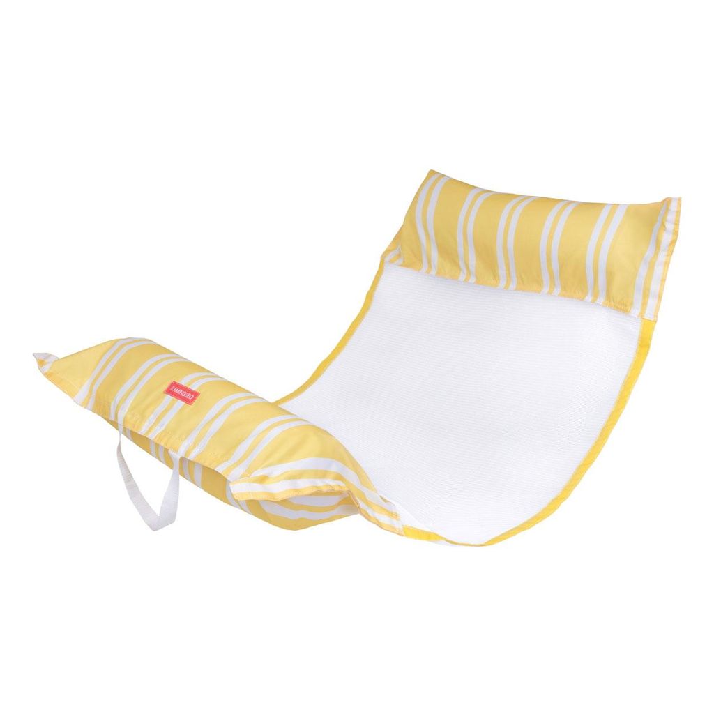 Flamingueo Aufblasbare Wasserhängematte PVC Gelb Produktbild 