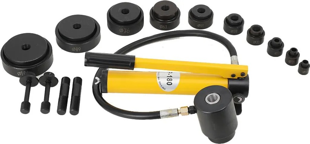 Perceur hydraulique 15T en acier renforcé avec matrices interchangeables