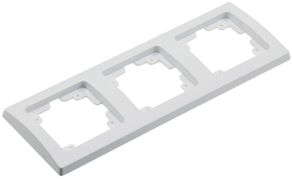 ChiliTec DELPHI Telaio a 3 ingressi bianco Immagine del prodotto 