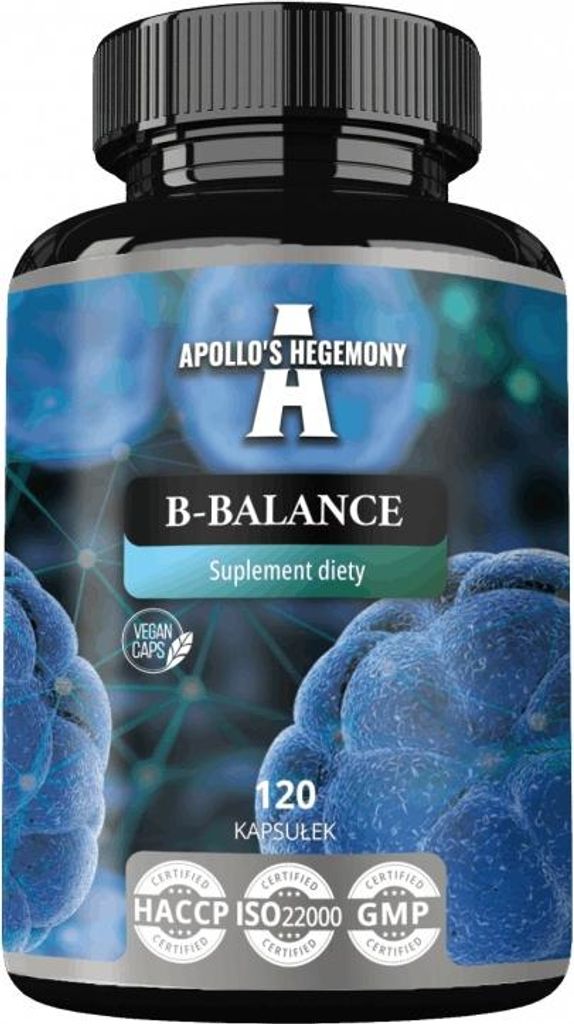 B-Balance 120 Vegane Kapseln - Vitamin B-Komplex Produktbild 