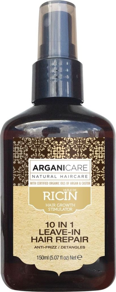 Spülungsfreies Haarspray mit Rizinus- und Arganöl, 150 ml