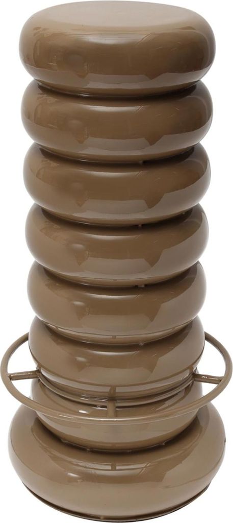 Leitmotiv - Hocker Jill - Braun - 40x40x79cm