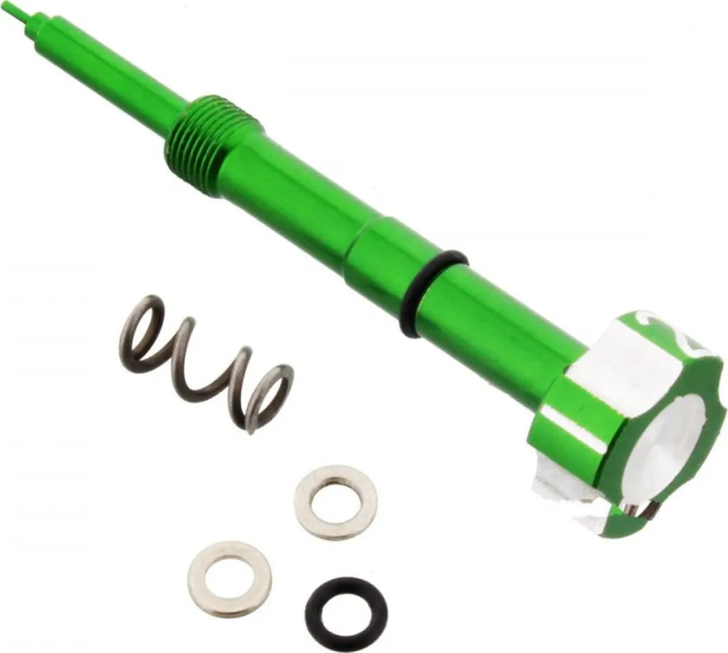 Barre d'arrêt JMP pour carburateur Keihin FCR - Version Verte (Gris)