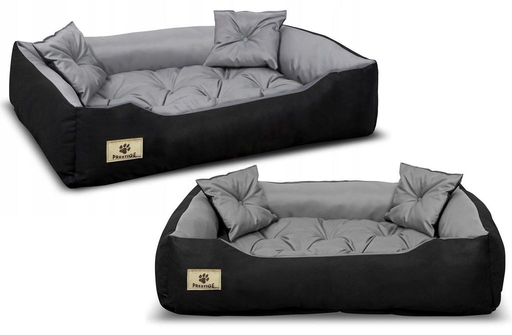 Letto per cani PRESTIGE 145x115 cm impermeabile grigio Immagine del prodotto 