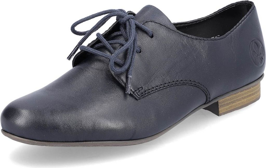 Rieker Schnürhalbschuhe in blau, Gr. 39 Produktbild 