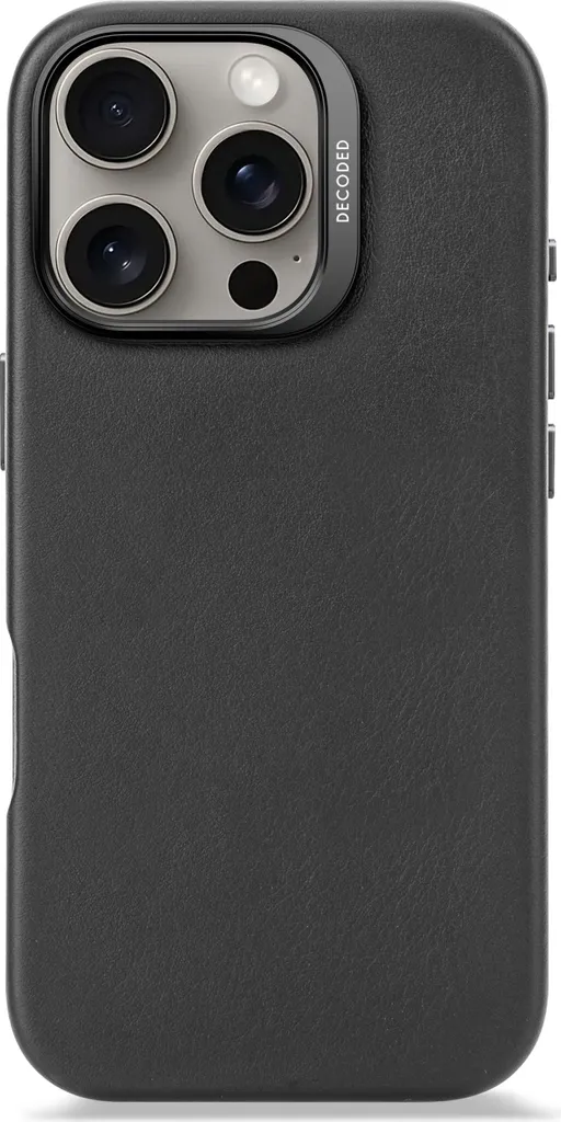 Custodia Pelle Decoded iPhone 16 Pro: Stile in Movimento e MagSafe - 1