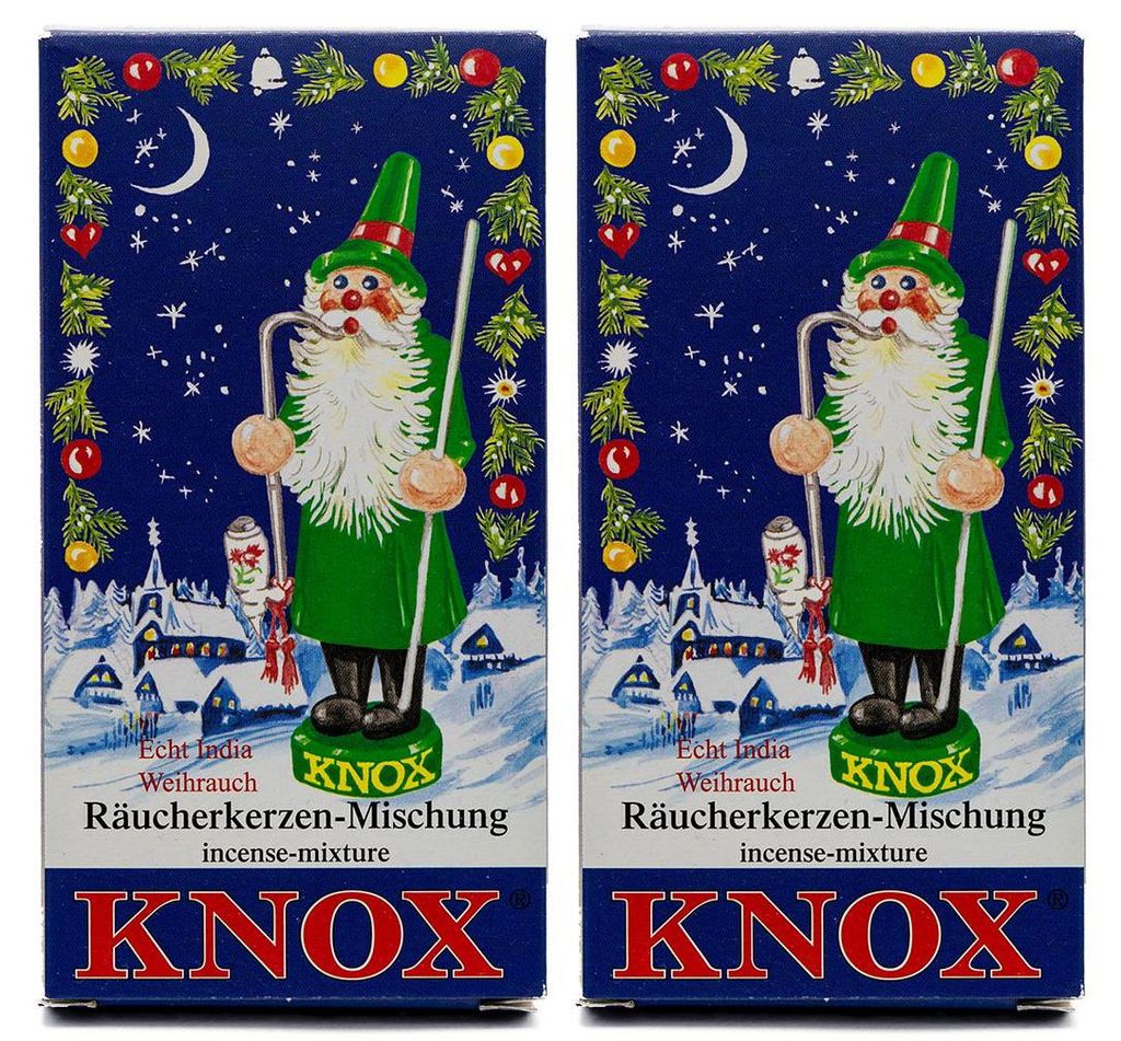 KNOX Räucherkerzen 2er Set - Weihnachtsmischung - jeweils Produktbild 