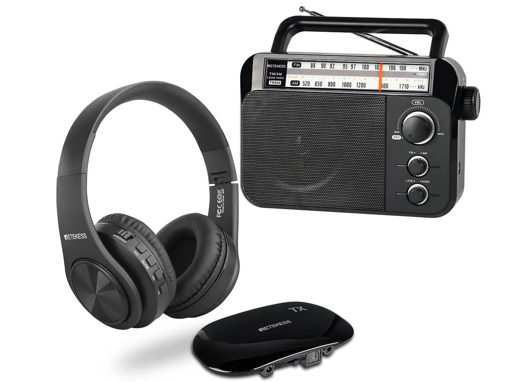 Soluzione Audio per Anziani: Retekess TR604 + Cuffie TA005 Wireless