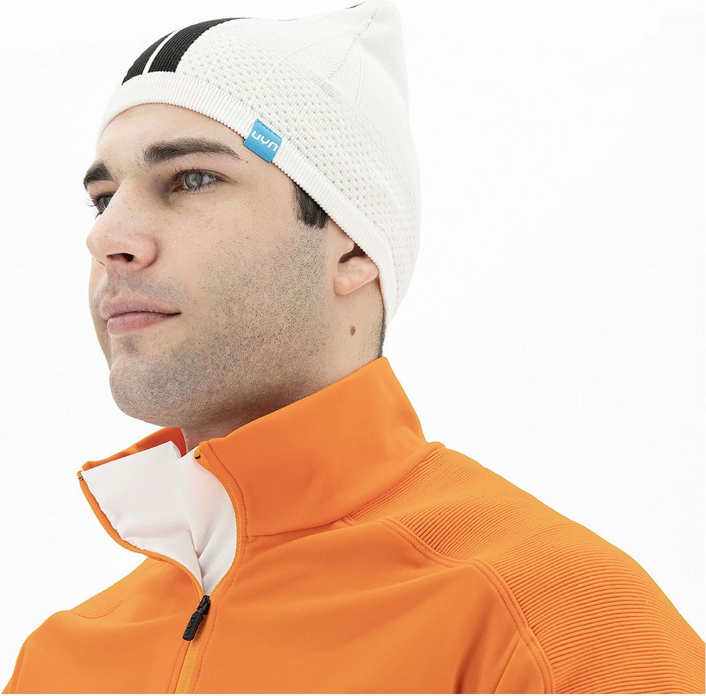 UYN Natyon Parallell Beanie Unisex white/black 1 (54-58 cm)