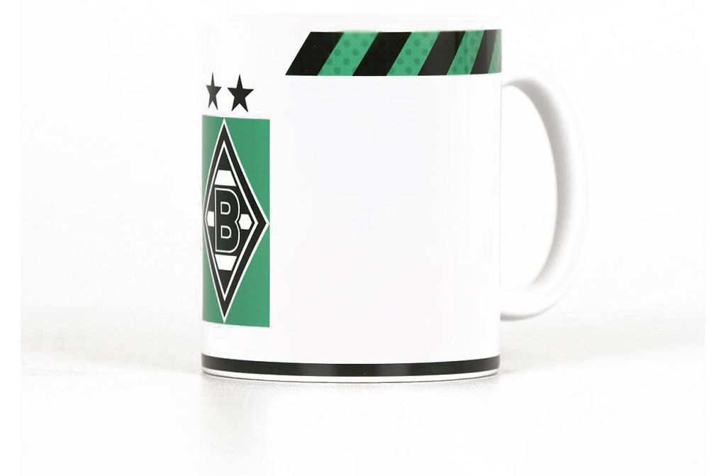 Borussia Mönchengladbach Tasse "Home" 2021-22 weiß Produktbild 