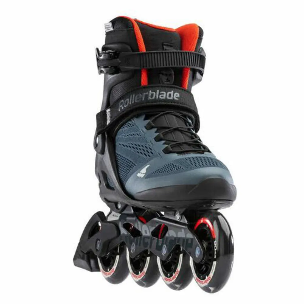 Rollerblade Macroblade 90 Rollers avec Platine Alu et Roulements SG9
