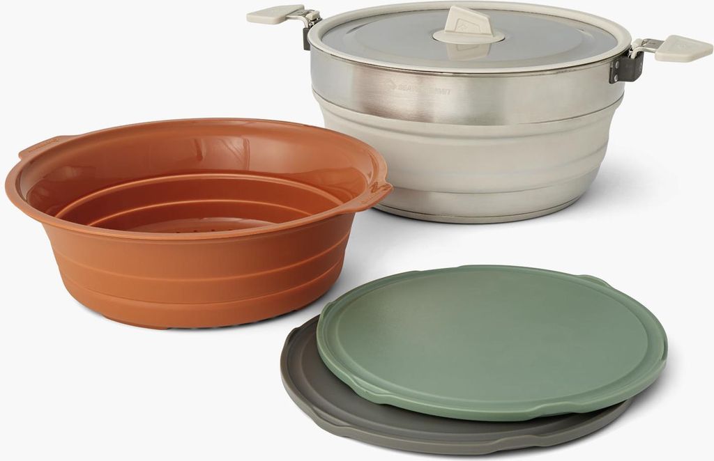 Sea to Summit Detour Essentials Camp Kitchen Kit Topf-Set (4-teilig) - Multi Color Multi Color