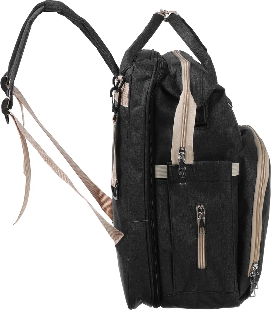 Zaino Fasciatoio Viedouce Multifunzione – Impermeabile, Antigraffio, Con 2 Ganci Per Passeggino, Capiente 27x17x39 Cm