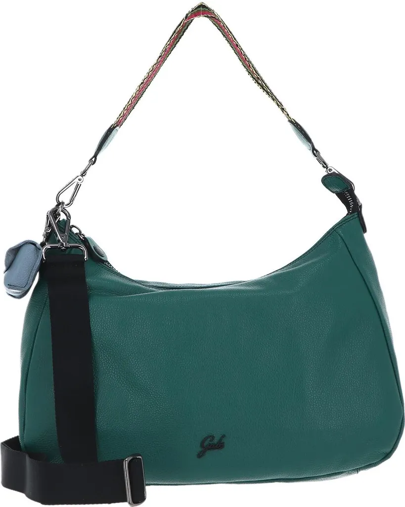 Sac Bandoulière en Cuir et Polyester Gabs Isabel Vert Bouteille Chic