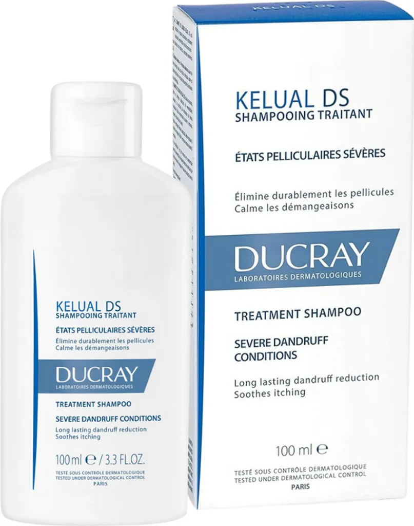 Ducray Kelual DS Shampoo 100ml: Sollievo Prurito e Forfora Severa - 23