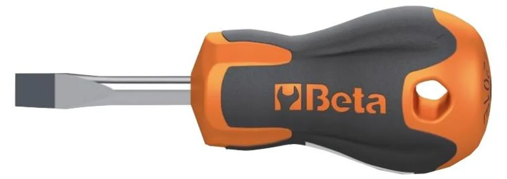 Tournevis Beta Tools 1201EN 6,5 x 30 mm lame courte pour espaces réduits