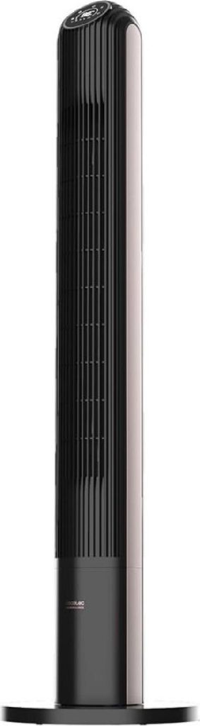 Cecotec EnergySilence 9150 Skyline Smart Design, Haushaltsturmventilator, Schwarz, Flur, Berührung, 12 h, LED