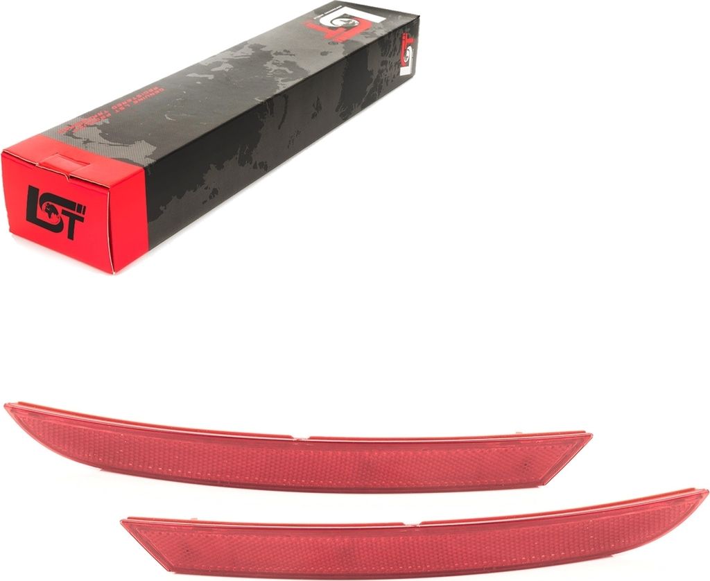 2x Reflektorleuchte Stoßstange hinten links rechts für Seat Leon II 2 1P 05-09