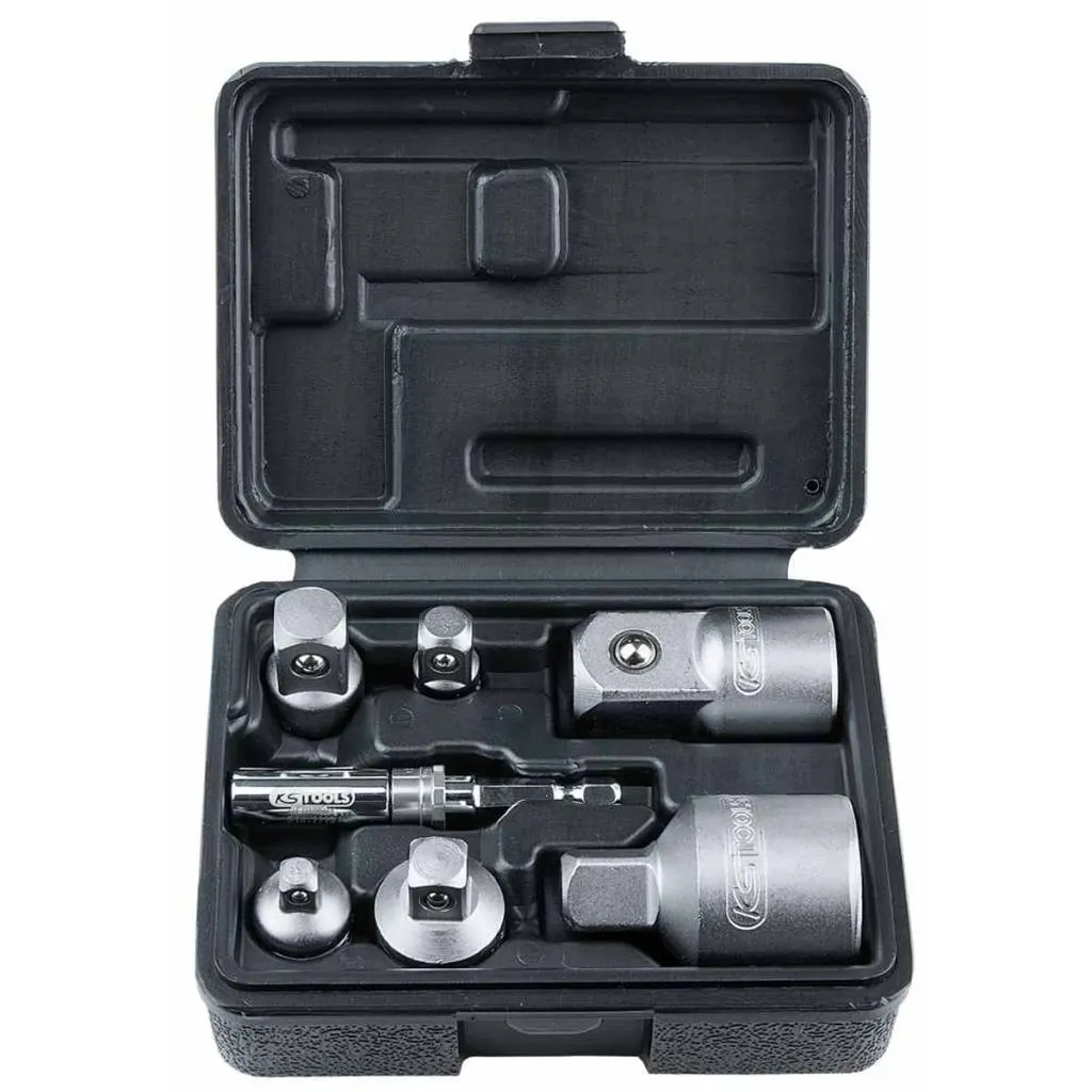 KS Tools 917.0707 Set 7 Pezzi Adattatori e Riduzioni per Bussole Prof - 2