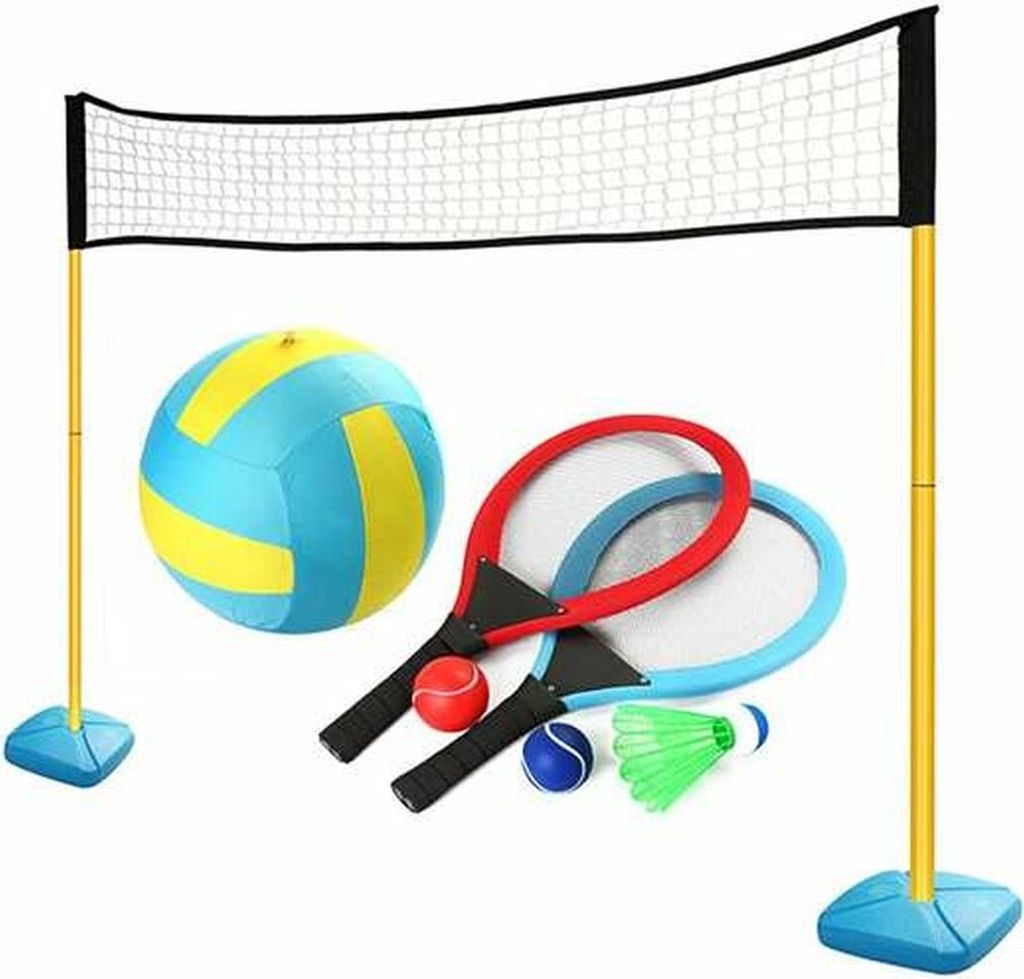 Geschicklichkeitsspiel Jumbo Outdoor Set Multisport 3 in 1 Produktbild 