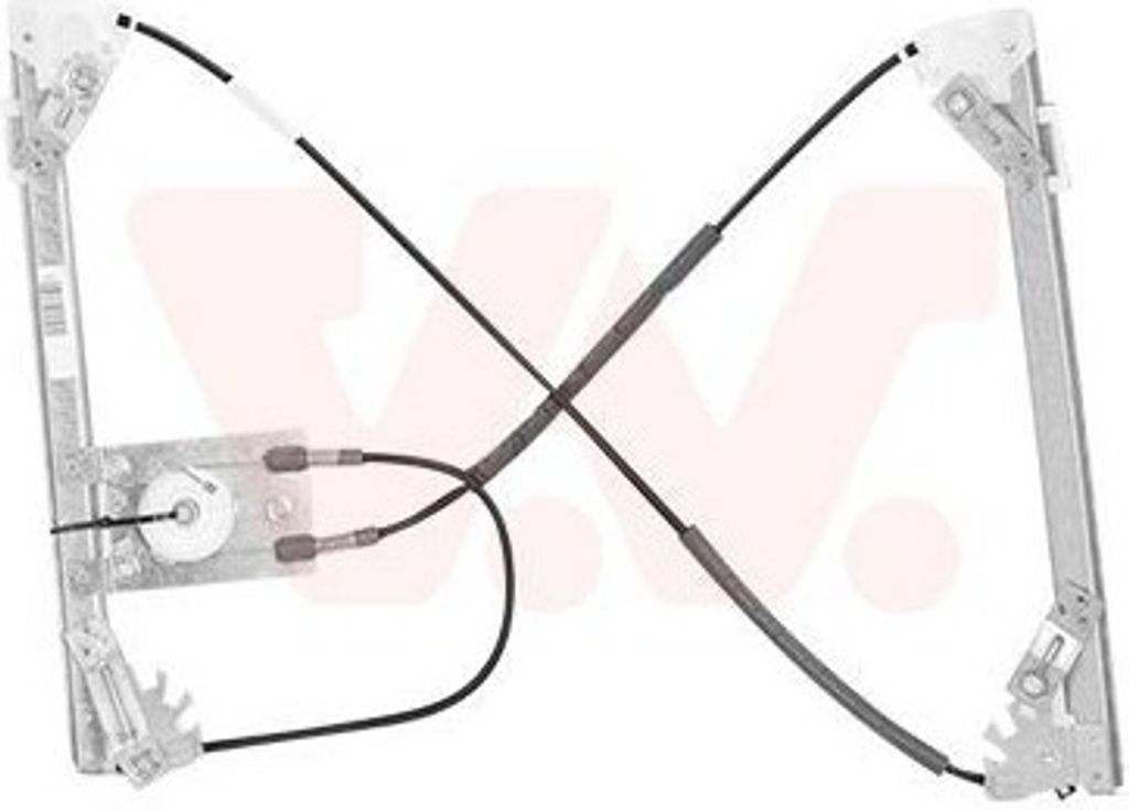 VAN WEZEL 1869267 Elektrischer Fensterheber Hinten Links für FORD S-MAX (WA6) GALAXY (WA6)
