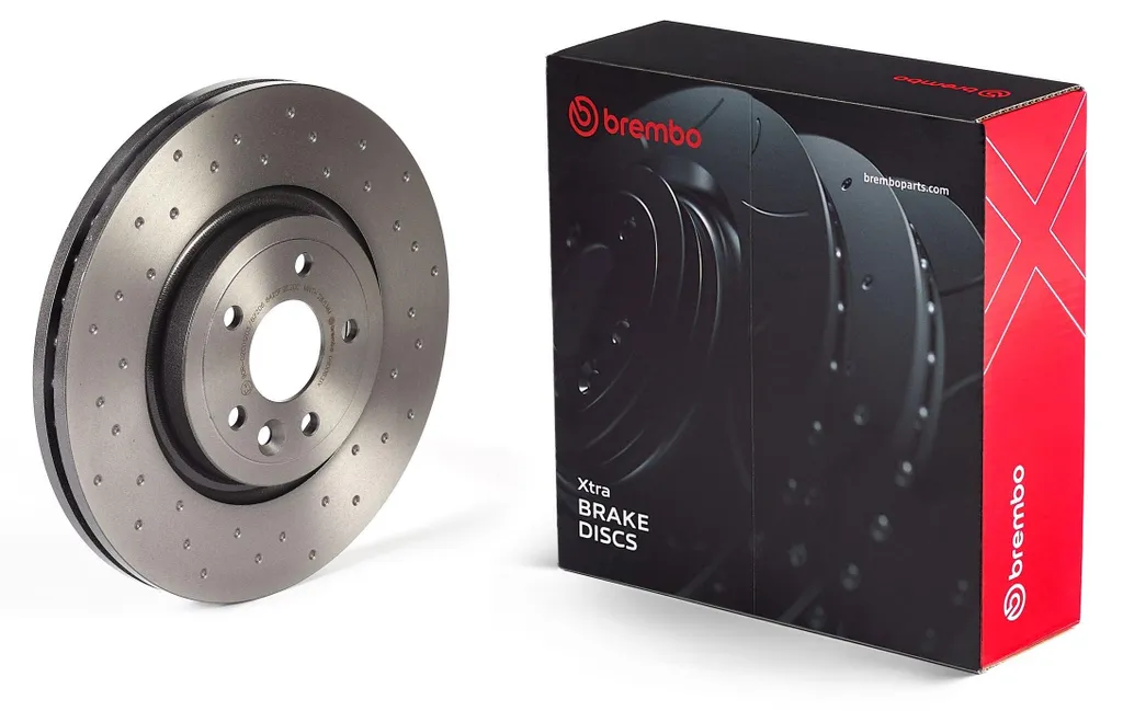 Disque de frein ventilé Jaguar XE X760 - Gamme Brembo Xtra 325 mm