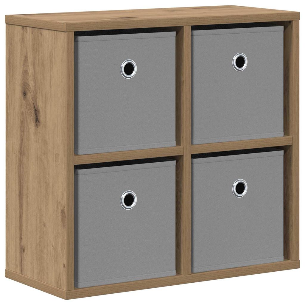 Sideboard mit Schubladen Artisan-Eiche 49,5 x 22 x 47 cm