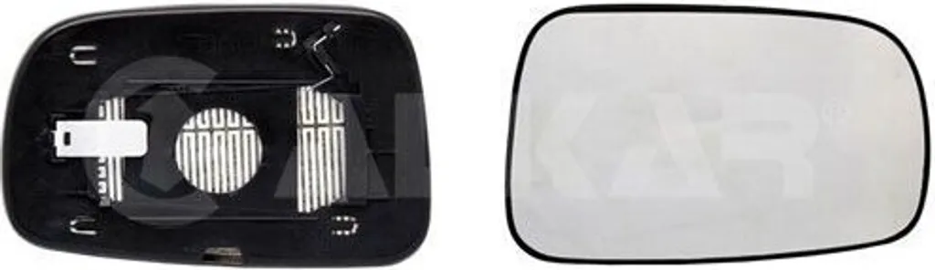 Verre rétroviseur droit ALKAR 6402311, compatible OE 879080F030