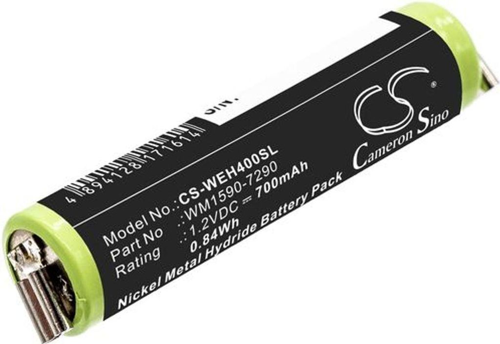 Akku für Wella Bella, Wella Chromini, Wella Contura Hs40 (entspricht Wella WM1590-7290), 700 mAh