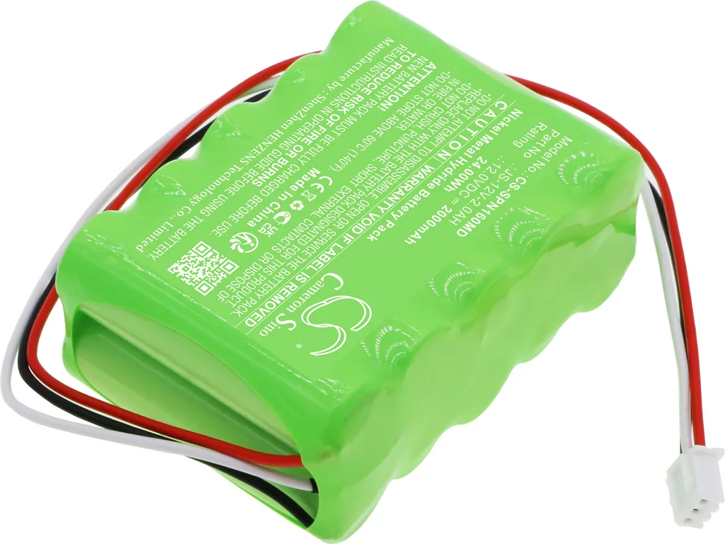 Batterie 12V 2.0AH compatible SinoMDT SN-1600V SN-50C6 Longue Durée