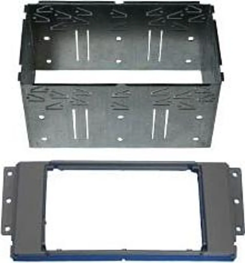 Adaptateur autoradio 2 DIN avec cage pour Land Rover Freelander 1 2004