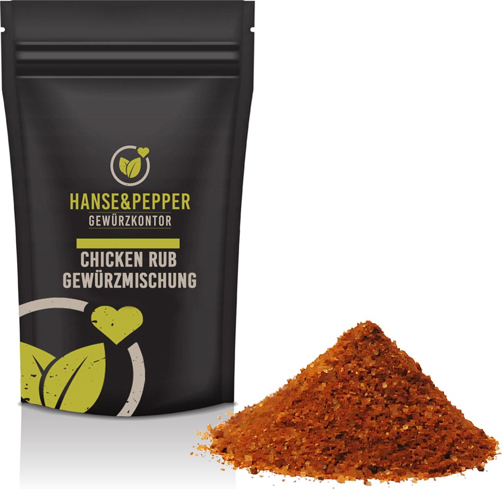 300g Chicken Rub BBQ Würzig Hähnchen Grill Gourmet ohne künstliche Zusätze